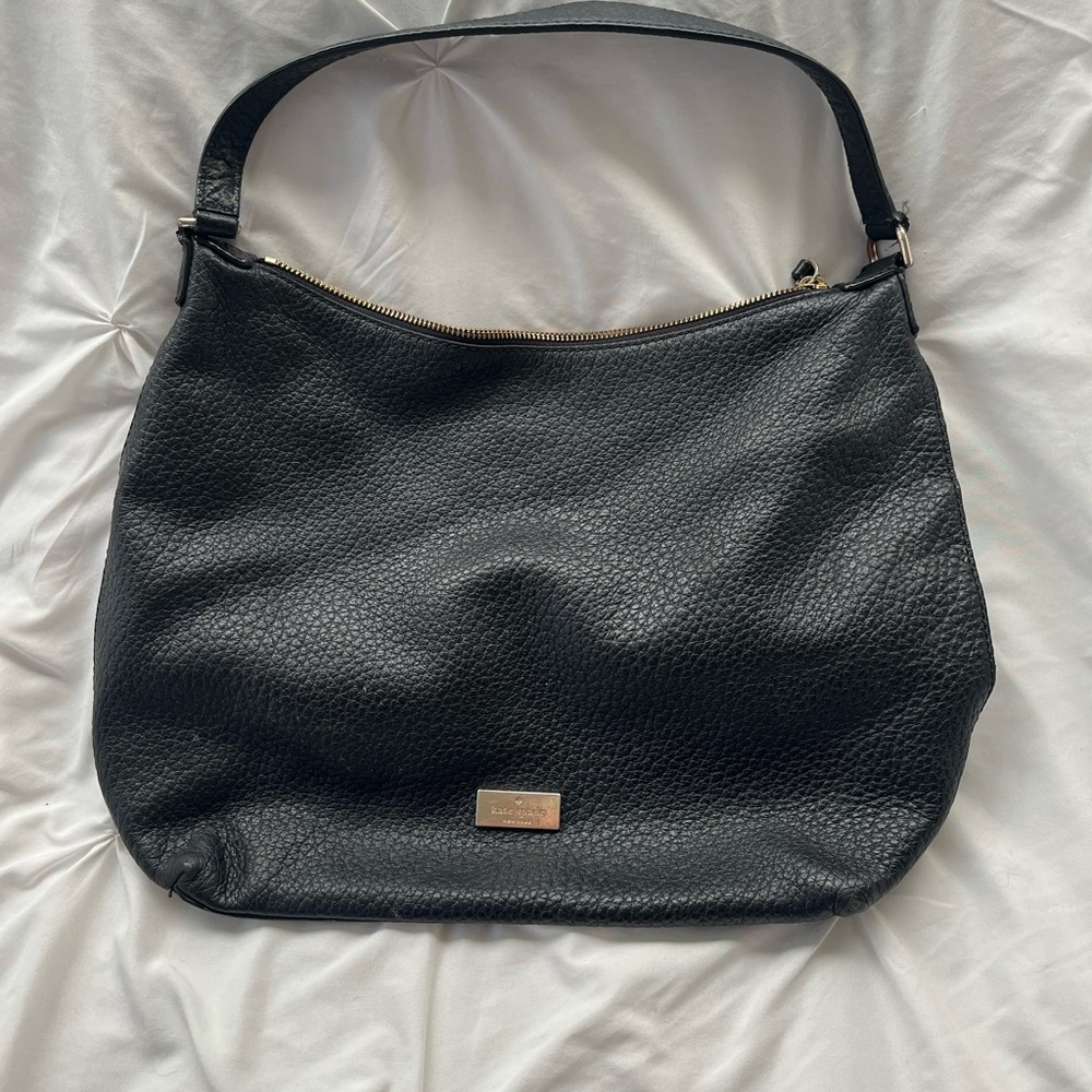 Kate spade Elegant Black Leather Shoulder Bag